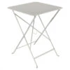 Table De Jardin Pliante 2 Personnes FERMOB Bistro 57 X 57 Cm - Gris Argile -Jardin Mobilier Magasin 6042a5 table jardin pliante fermob bistro 57 57 cm gris argile