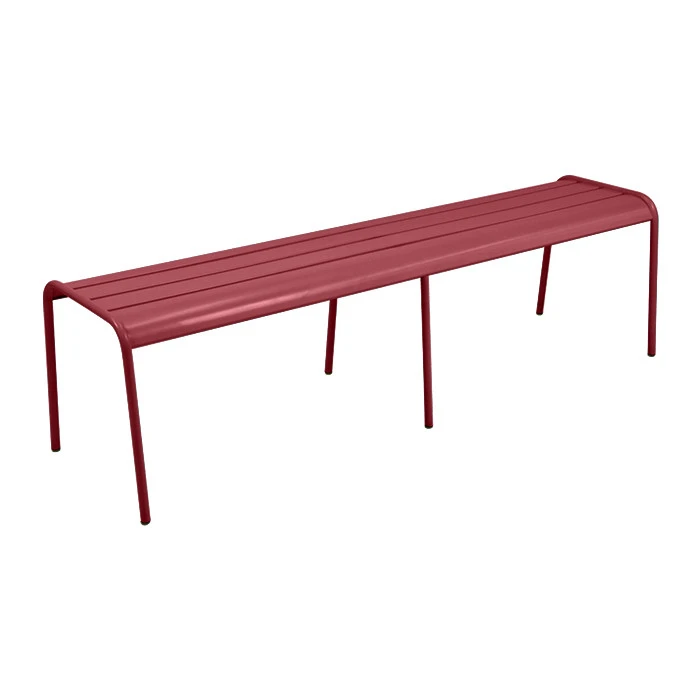 Banc De Jardin FERMOB Monceau XL - Piment 3 Banc De Jardin FERMOB Monceau XL - Piment