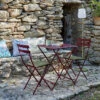Salon De Jardin Fermob Bistro 57 X 57 Cm Cerise Noire, 2 Personnes -Jardin Mobilier Magasin bistro cerise noire balad basics gordes bcj23 sebastien erome