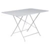Table De Jardin 6 Personnes FERMOB Bistro 117 X 77 Cm - Blanc