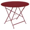 Table De Jardin 4 Personnes FERMOB Bistro Ø 96 Cm - Piment