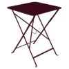 Table De Jardin Pliante 2 Personnes FERMOB Bistro 57 X 57 Cm - Cerise Noire 1 Table De Jardin Pliante 2 Personnes FERMOB Bistro 57 X 57 Cm - Cerise Noire -Jardin Mobilier Magasin bistro table 57x57 cerise noire