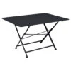 Table De Jardin 6 Personnes FERMOB Cargo 128 X 90 Cm - Carbone -Jardin Mobilier Magasin cargo 128x90 carbone 1