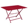 Table De Jardin 6 Personnes FERMOB Cargo 128 X 90 Cm - Piment -Jardin Mobilier Magasin cargo 128x90 piment 1
