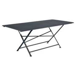 Table De Jardin 10 Personnes FERMOB Cargo 190 X 90 Cm - Carbone