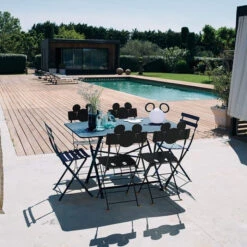 Chaise De Jardin Pour Enfant FERMOB Bistro Mickey Mouse © - Réglisse -Jardin Mobilier Magasin chaise mickey fermob 8 1