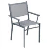 Fauteuil De Jardin Empilable FERMOB Costa - Gris Orage -Jardin Mobilier Magasin costa bridge gris orage stereo