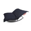 Pack Rocking Chair Rock'n'Roll Noir + Pouf Original Outdoor Océan Fatboy -Jardin Mobilier Magasin fatboy original outdoor rock nroll navy