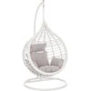 Fauteuil Œuf Suspendu Bizzotto Torres - Blanc