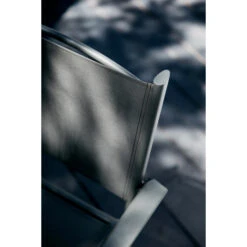 Fauteuil De Jardin Empilable FERMOB Costa - Carbone -Jardin Mobilier Magasin fauteuil costa dossier min 1