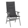 Fauteuil De Jardin Pliant LAFUMA Zen-It BeComfort - Gris Foncé