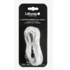Kit 4 Lacets élastiques Avec Embouts Pour Fauteuil Relax LAFUMA - Blanc -Jardin Mobilier Magasin lacets elastic laces pack rsx white 2020 1