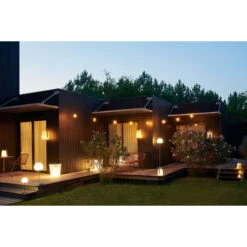 Guirlande Lumineuse FERMOB Hoop - Ocre Rouge -Jardin Mobilier Magasin lampe fermob luminaire d exterieur min