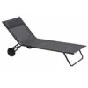 Lit Bain De Soleil LAFUMA Miami - Obsidian -Jardin Mobilier Magasin lfm2720 6897 lit bain soleil lafuma miami noir