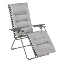 Fauteuil Relax Pliant LAFUMA Evolution BeComfort - Argent