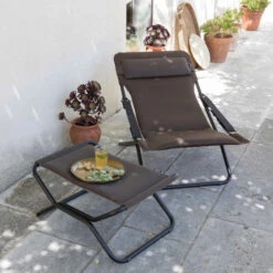 Repose-pieds LAFUMA Next AirComfort - Acier -Jardin Mobilier Magasin lfm2850.6135 repose pieds lafuma next aircomfort acier ambiance 2