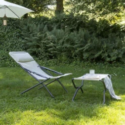 Bain De Soleil LAFUMA Transabed Batyline Iso - Seigle 7 Bain De Soleil LAFUMA Transabed Batyline Iso - Seigle -Jardin Mobilier Magasin lfm2863.8548 bain soleil lafuma transabed batyline iso seigle ambiance 2