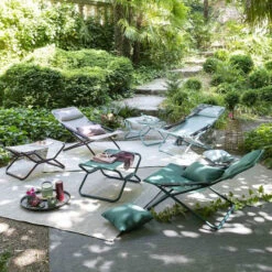 Repose-pieds LAFUMA Next Batyline Duo - Rose -Jardin Mobilier Magasin lfm2927 9257 repose pieds lafuma next rose ambiance 2 1