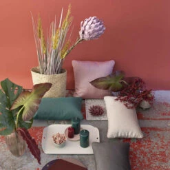 Coussin LAFUMA Aurore 40 X 40 Cm - Rouge -Jardin Mobilier Magasin lfm2974 9303 coussin lafuma aurore 40 40 cm rouge ambiance