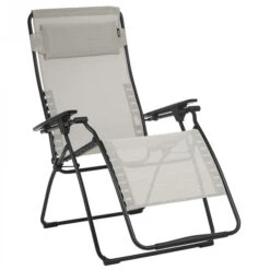 Fauteuil Relax Pliant LAFUMA Futura Batyline Duo XL - Galet