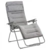Fauteuil Relax Pliant LAFUMA Futura BeComfort XL - Argent -Jardin Mobilier Magasin lfm3131.8901 fauteuil relax pliant lafuma futura becomfort xl argent