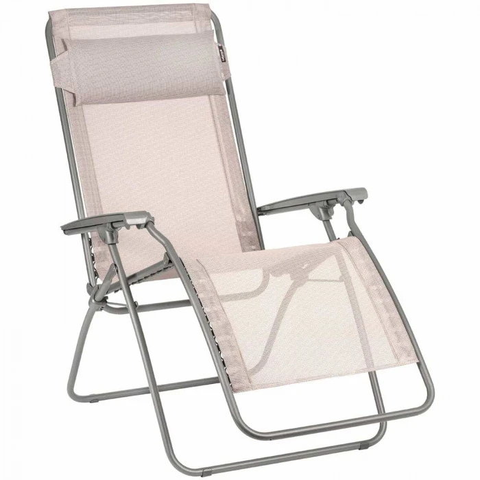 Fauteuil Relax Pliant LAFUMA R Clip Batyline Iso - Magnolia 3 Fauteuil Relax Pliant LAFUMA R Clip Batyline Iso - Magnolia
