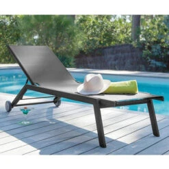 Lit Bain De Soleil Florence Alizé -Jardin Mobilier Magasin lit soleil florence alize