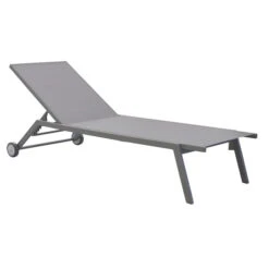 Lit Bain De Soleil Florence Alizé -Jardin Mobilier Magasin lit soleil florence alize taupe 1