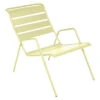 Fauteuil Relax FERMOB Monceau - Citron Givré 1 Fauteuil Relax FERMOB Monceau - Citron Givré -Jardin Mobilier Magasin monceau fauteuil bas citron givre