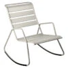 Rocking Chair FERMOB Monceau - Gris Argile -Jardin Mobilier Magasin monceau rocking chair gris argile