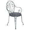 Fauteuil De Jardin Empilable FERMOB Montmartre - Carbone -Jardin Mobilier Magasin montmartre fauteuil carbone 1