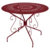 Table De Jardin 4 Personnes FERMOB Montmartre Ø 96 Cm - Piment 1 Table De Jardin 4 Personnes FERMOB Montmartre Ø 96 Cm - Piment -Jardin Mobilier Magasin montmartre table d96 piment 1