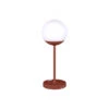 Lampe FERMOB Mooon! - Ocre Rouge -Jardin Mobilier Magasin mooon lampe h41 lum froide ocre rouge