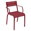 Fauteuil De Jardin FERMOB Oléron - Piment -Jardin Mobilier Magasin ol ron fauteuil piment 1