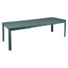 Table Fermob Oléron Avec 2 Rallonges 155 / 255 X 100 Cm - Gris Orage -Jardin Mobilier Magasin oleron allonge x2 gris orage 1
