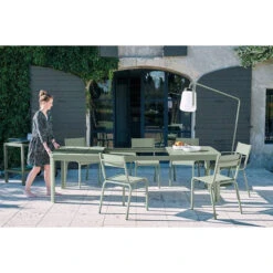Table De Jardin 10 Personnes Avec 2 Rallonges FERMOB Oléron 155 / 255 X 100 Cm - Cactus -Jardin Mobilier Magasin oleron cactus maillane bookgss2020 sebastien erome 1 min 5
