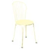Chaise De Jardin Empilable FERMOB Opéra + - Citron Givré -Jardin Mobilier Magasin opera chaise citron givre