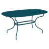 Table De Jardin Ovale 6 Personnes FERMOB Opéra + 160 X 90 Cm - Bleu Acapulco -Jardin Mobilier Magasin opera premium 160x90 bleu acapulco 1