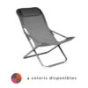 Fauteuil Relax Pliant ALIZÉ Easy 2 Fauteuil Relax Pliant ALIZÉ Easy -Jardin Mobilier Magasin relax pliant alize easy toutes couleurs 1