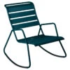 Rocking Chair FERMOB Monceau - Bleu Acapulco 2 Rocking Chair FERMOB Monceau - Bleu Acapulco -Jardin Mobilier Magasin rocking chair monceau fermob bleu acapulco 1