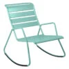 Rocking Chair FERMOB Monceau - Lagune 1 Rocking Chair FERMOB Monceau - Lagune -Jardin Mobilier Magasin rocking chair monceau fermob bleu lagune 1