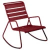 Rocking Chair FERMOB Monceau - Piment -Jardin Mobilier Magasin rocking chair monceau fermob piment 1