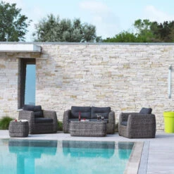 Salon De Jardin Bas DCB Bahamas 4 Places