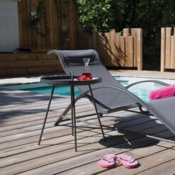 Table Basse De Jardin Alizé Flower -Jardin Mobilier Magasin table basse jardin alize flower gris