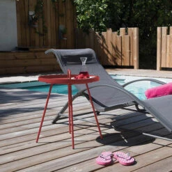 Table Basse De Jardin Alizé Flower -Jardin Mobilier Magasin table basse jardin alize flower rouge