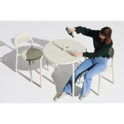 Table De Jardin 2 Personnes Fatboy Toní Bistreau - Anthracite -Jardin Mobilier Magasin table fatboy toni bistreau ambiance 2 min