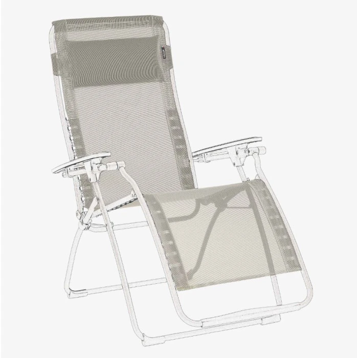 Toile De Rechange + Têtière LAFUMA Pour Fauteuil Relax Futura-Seigle 4 Toile De Rechange + Têtière LAFUMA Pour Fauteuil Relax Futura-Seigle – Image 2